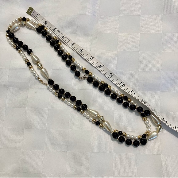 Pearl Beaded Necklaces, Set of 2 - Picture 6 of 7